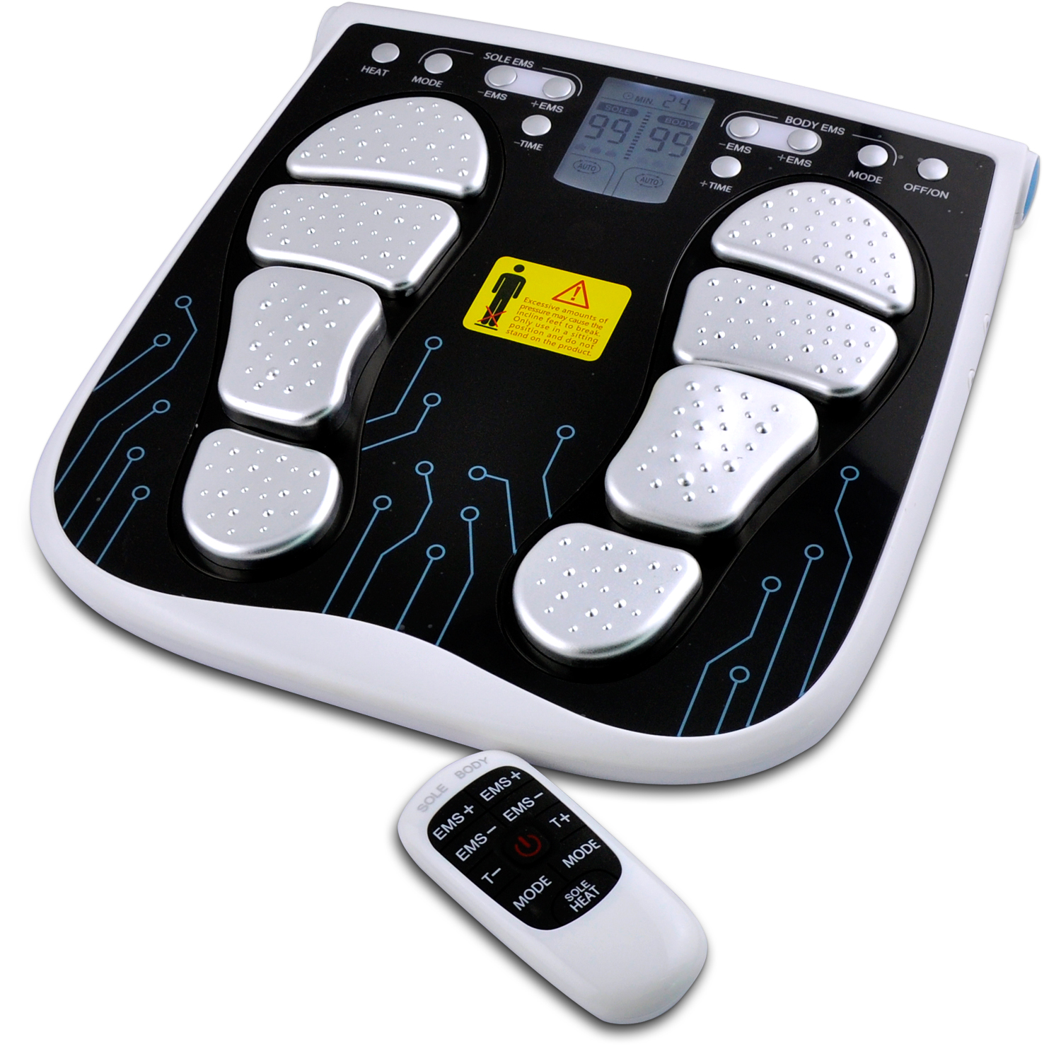 MC0770 Nu Circulation Max - EMS Foot Massager w/ H